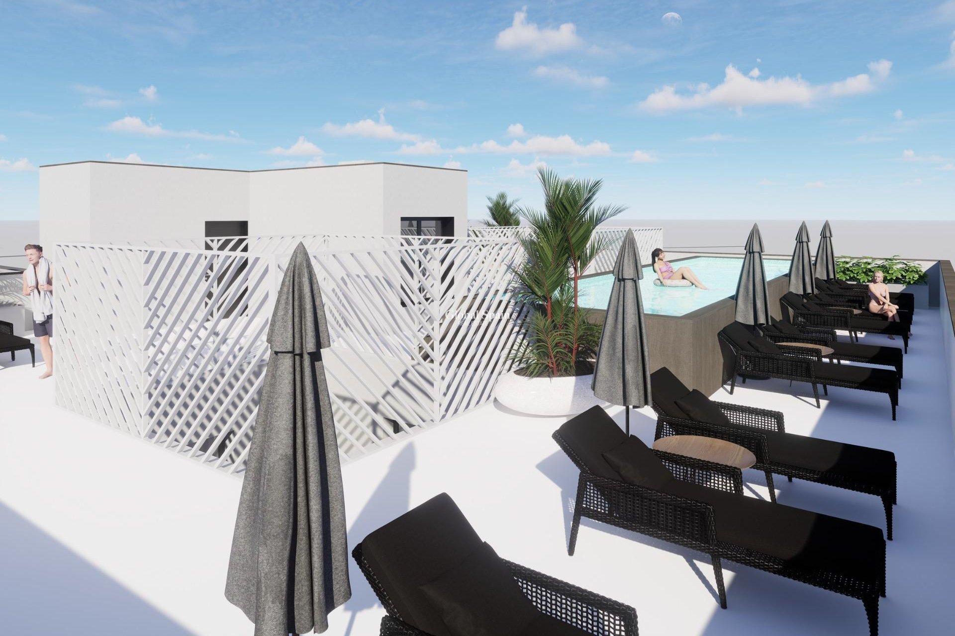 Nouvelle construction - PENTHOUSE -
TORREVIEJA - El acequión