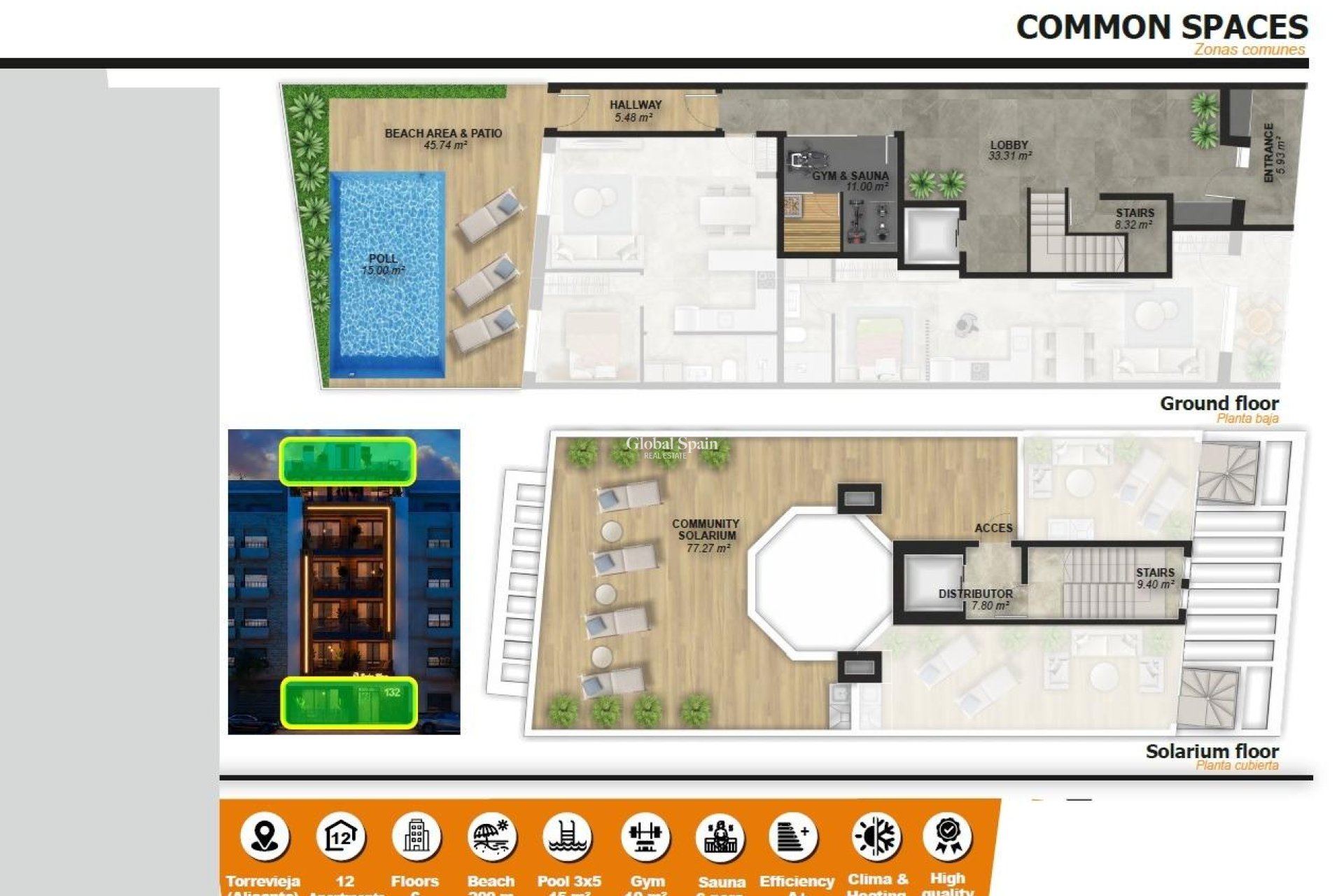 Nouvelle construction - Penthouse -
TORREVIEJA - Playa de El Cura