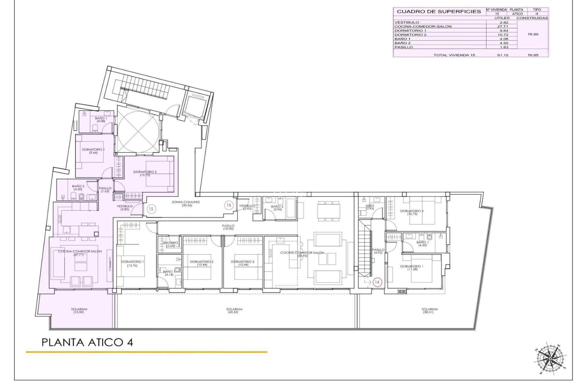 Nouvelle construction - PENTHOUSE -
TORREVIEJA - Playa del Cura