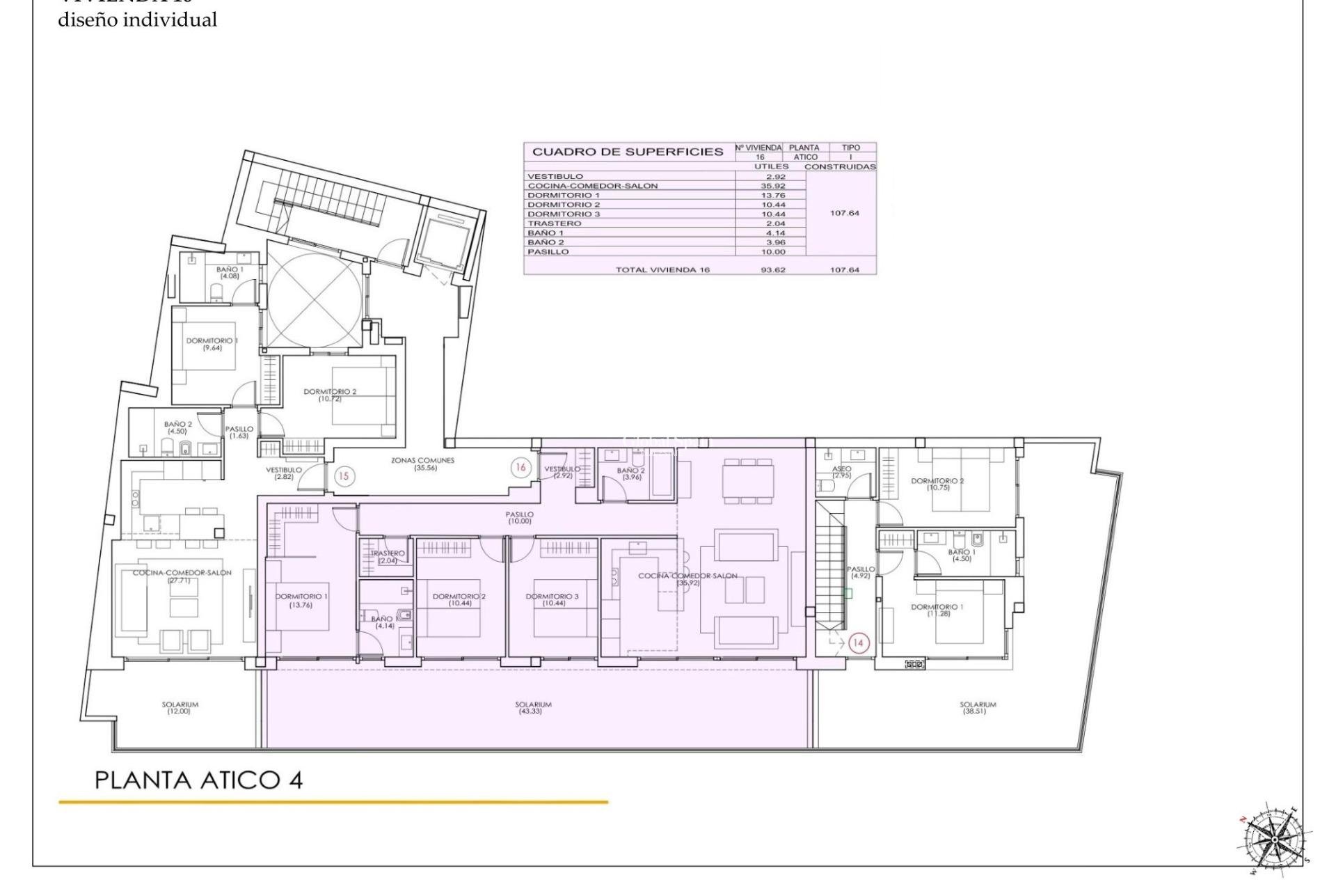 Nouvelle construction - PENTHOUSE -
TORREVIEJA - Playa del Cura