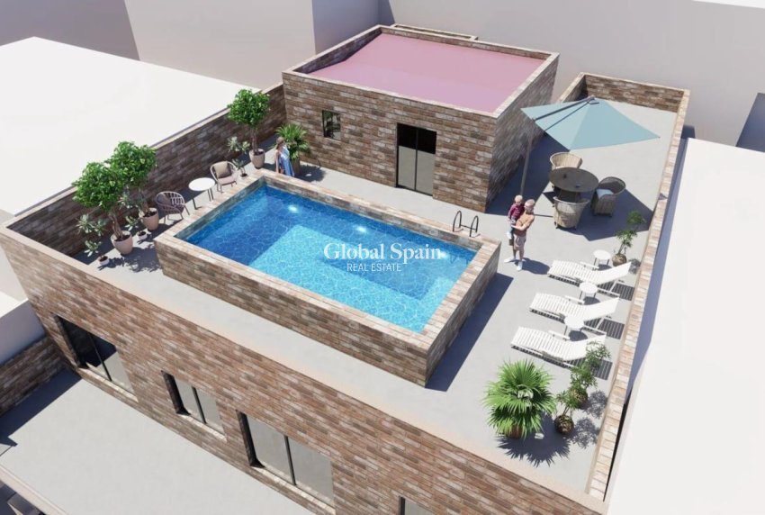 Nouvelle construction - PENTHOUSE -
TORREVIEJA - Playa El Acequión