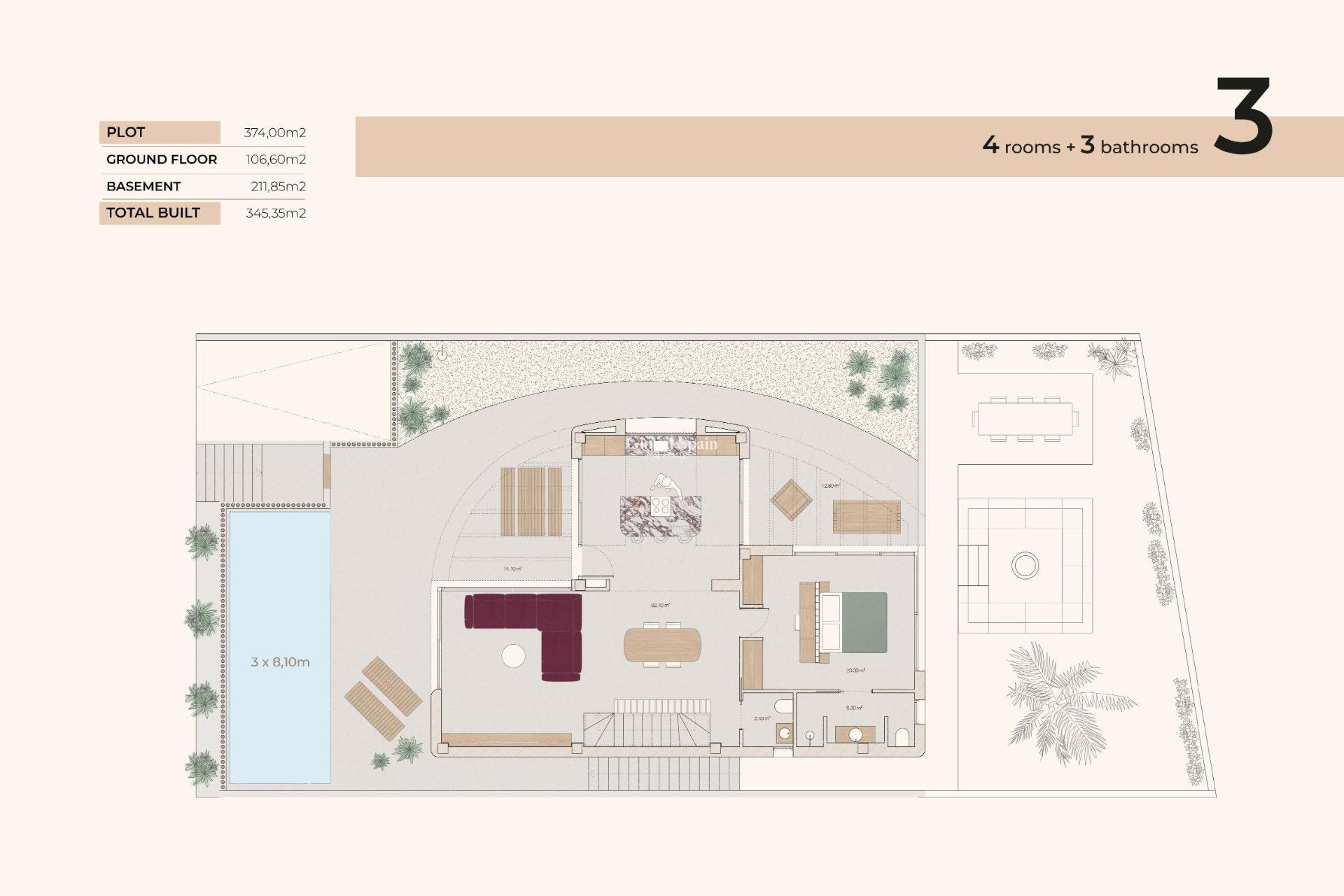 Nouvelle construction - Villa -
ALGORFA - LA FINCA GOLF / ALGORFA