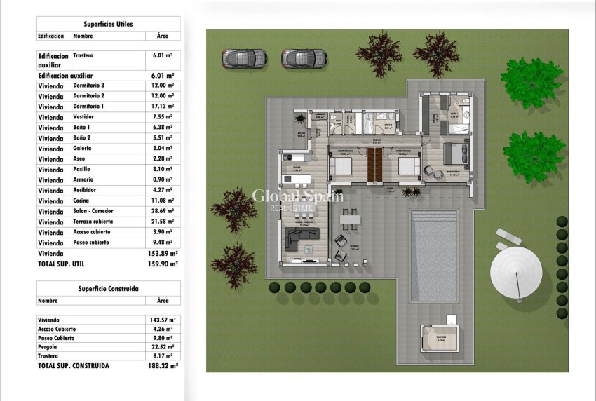 Nouvelle construction - VILLA -
ASPE - Poligono 19