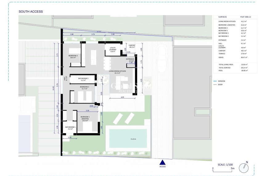 Nouvelle construction - VILLA -
BAÑOS Y MENDIGO - Altaona Golf