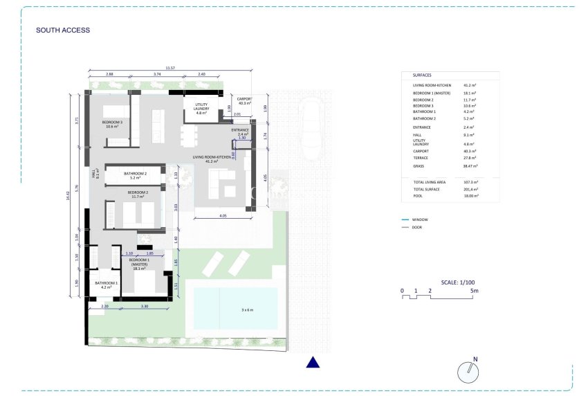 Nouvelle construction - VILLA -
BAÑOS Y MENDIGO - Altaona Golf