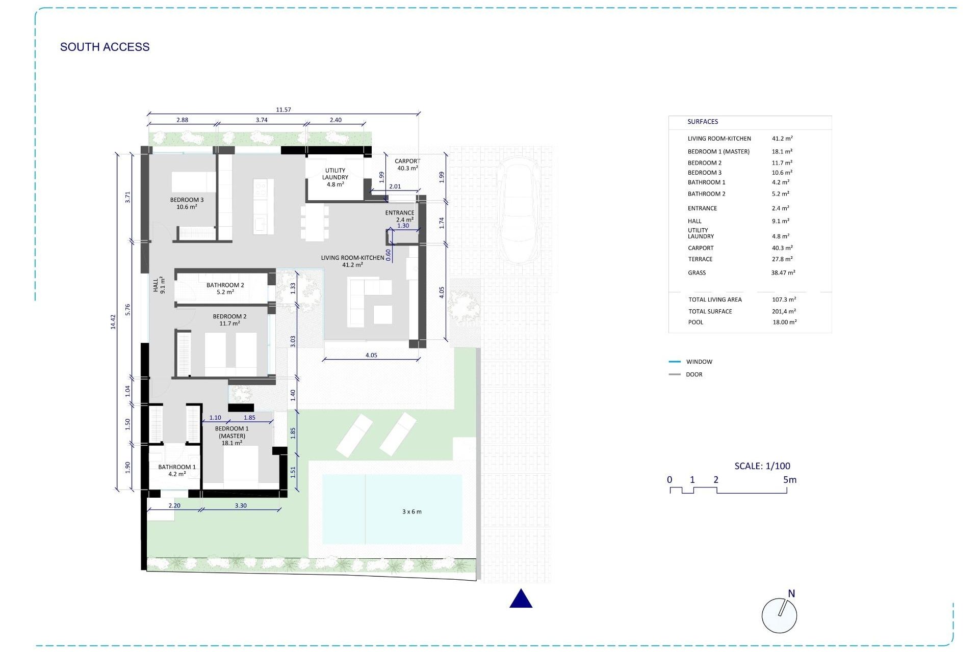 Nouvelle construction - VILLA -
BAÑOS Y MENDIGO - Altaona Golf