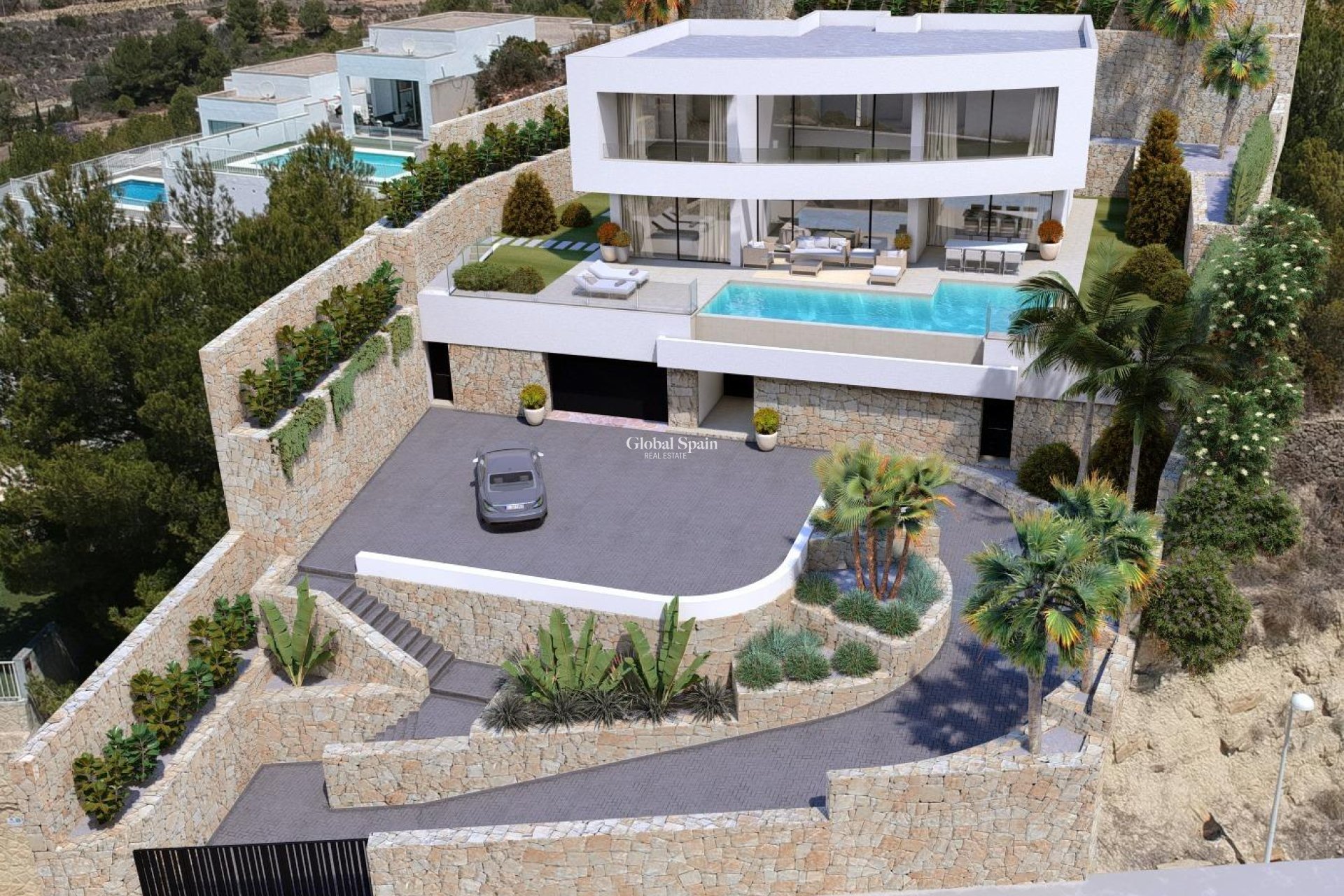 Nouvelle construction - Villa -
CALPE - Empedrola