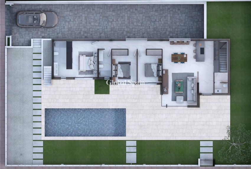 Nouvelle construction - VILLA -
CIUDAD QUESADA