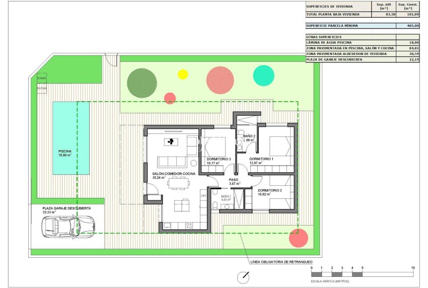 Nouvelle construction - VILLA -
HONDÓN DE LAS NIEVES - Urbaniz. La Montañosa