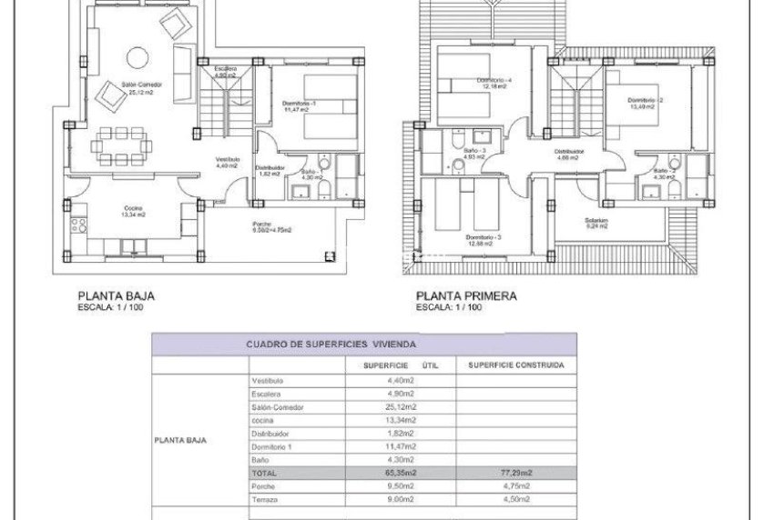 Nouvelle construction - VILLA -
LORCA - Purias