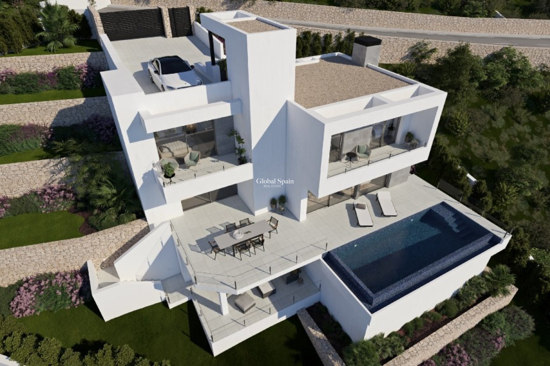 Nouvelle construction - Villa -
MORAIRA_TEULADA - Cumbre Del Sol