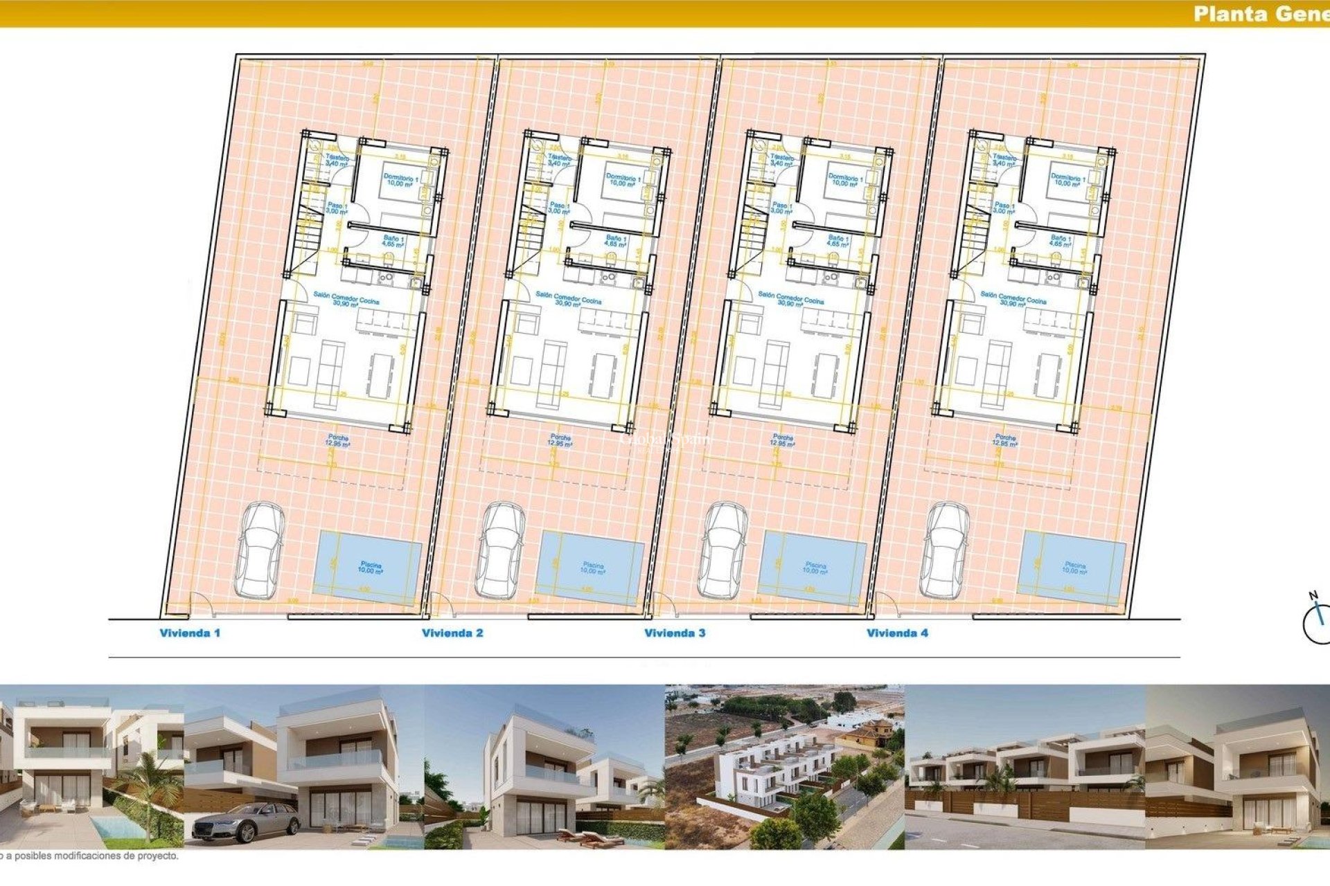 Nouvelle construction - VILLA -
PILAR DE LA HORADADA - pueblo
