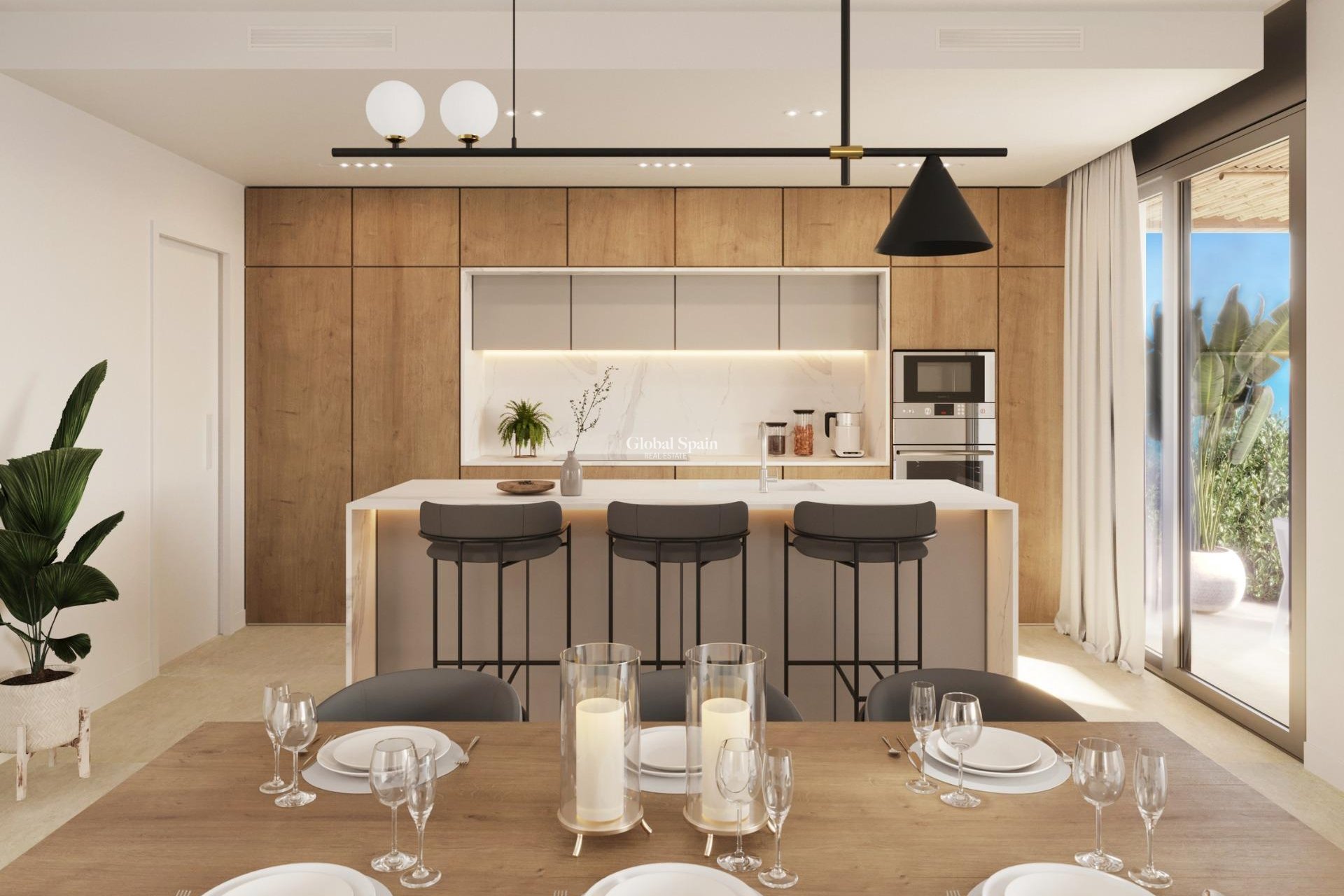 Nouvelle construction - Villa -
POLOP - PAU 1