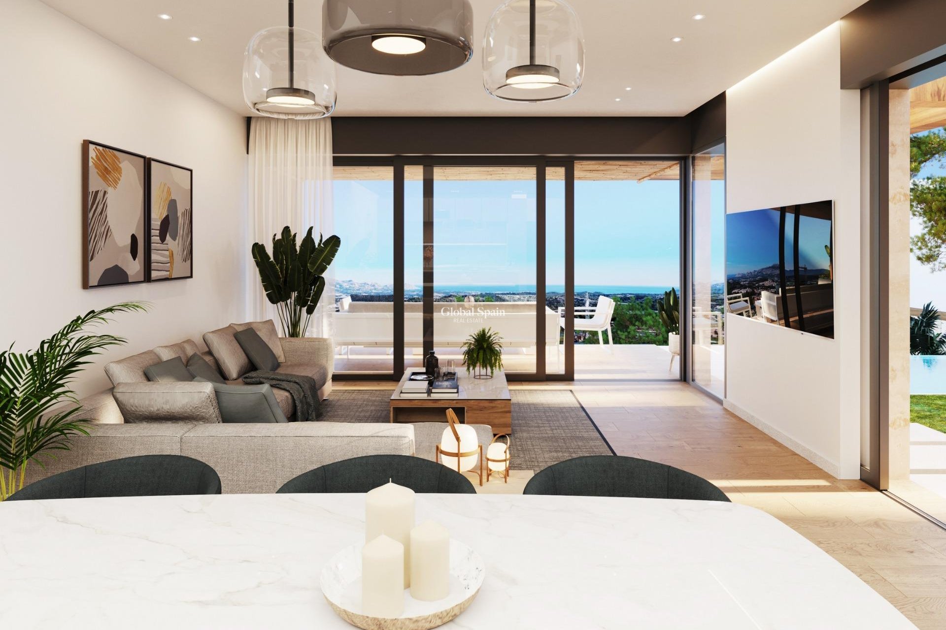 Nouvelle construction - Villa -
POLOP - PAU 1