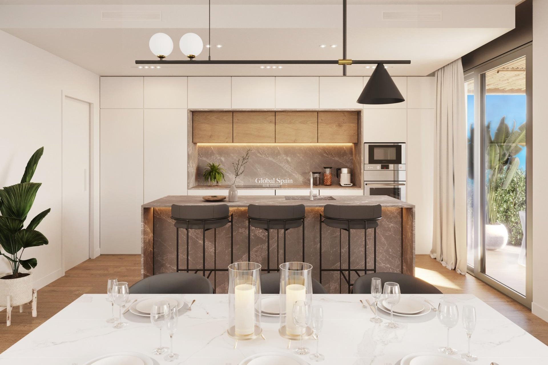 Nouvelle construction - Villa -
POLOP - PAU 1