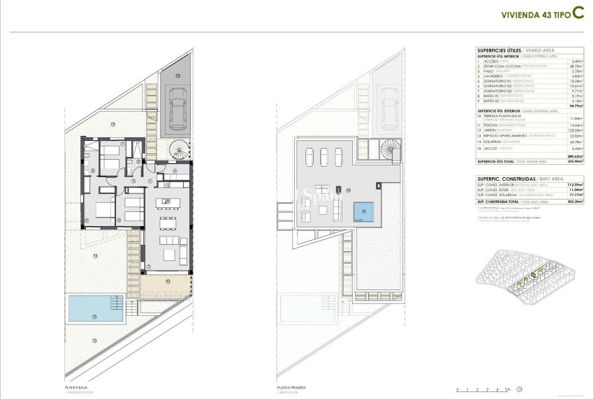 Nouvelle construction - VILLA -
POLOP - PAU 1