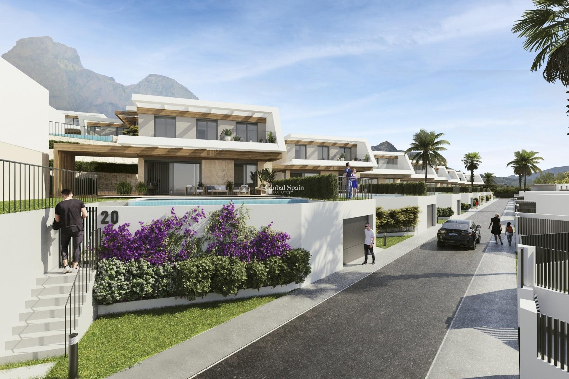 Nouvelle construction - VILLA -
POLOP - PAU 1