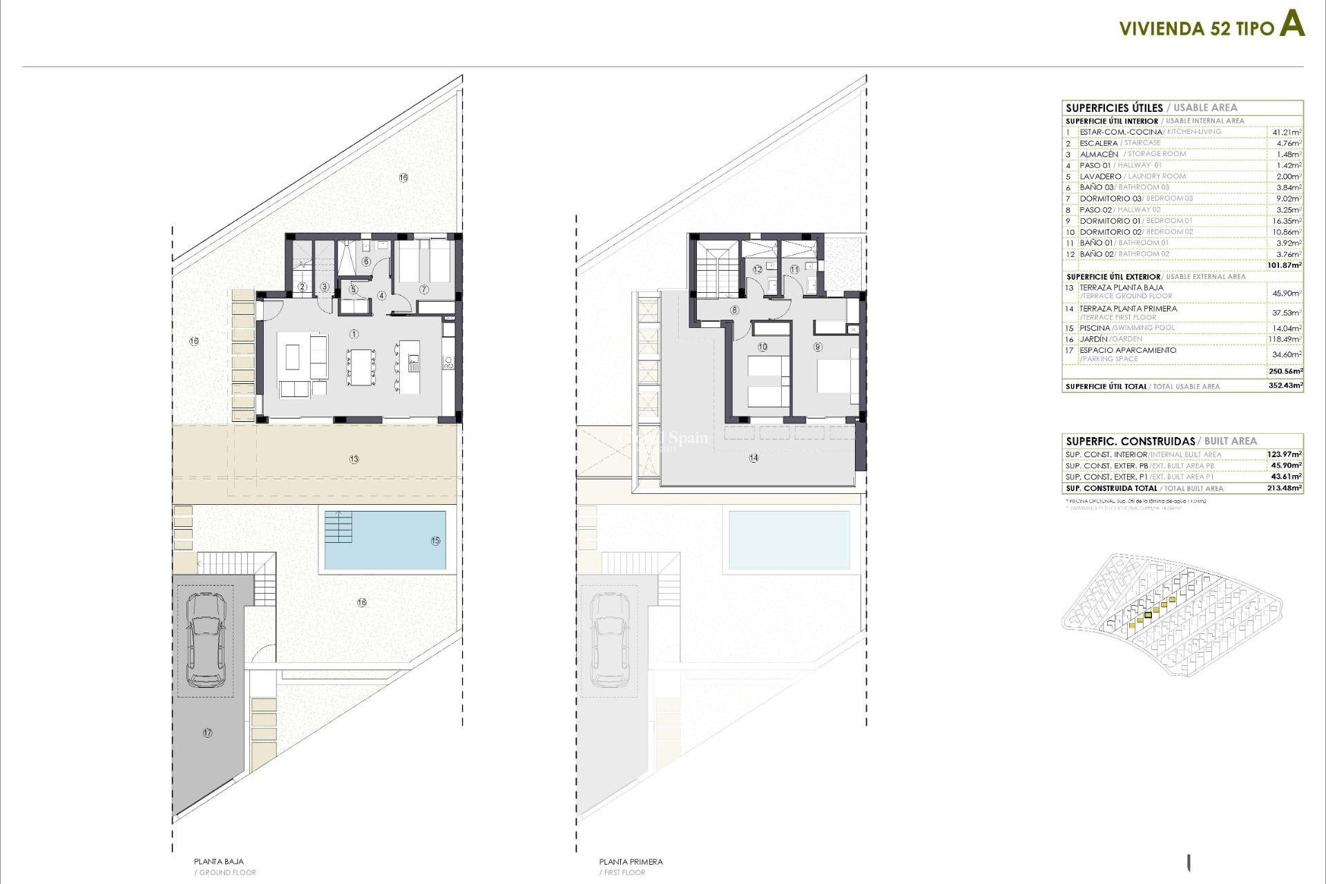 Nouvelle construction - VILLA -
POLOP - PAU 1