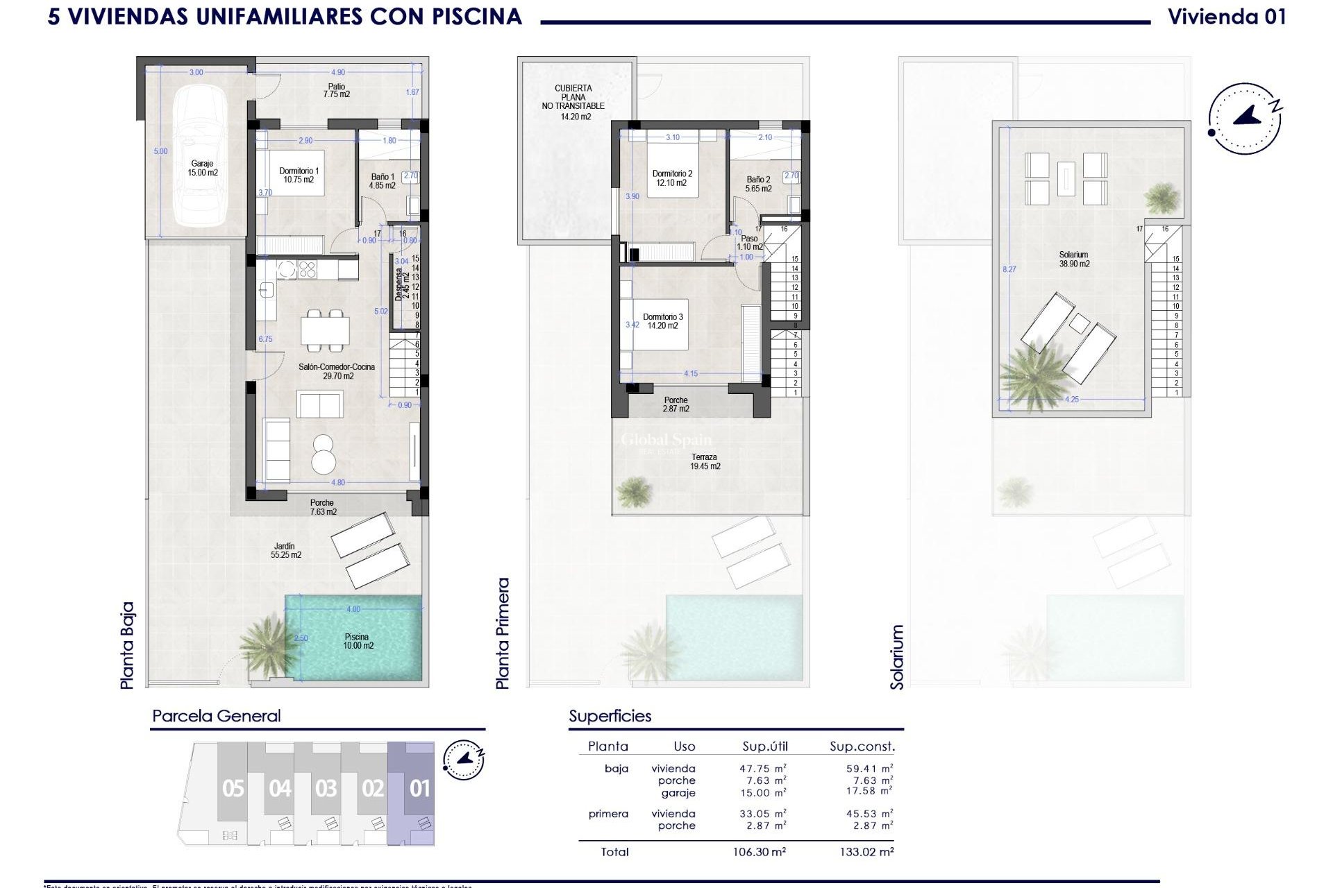 Nouvelle construction - VILLA -
SAN PEDRO DEL PINATAR - Polideportivo