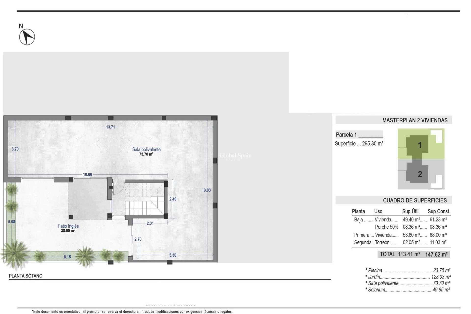 Nouvelle construction - Villa -
TORRE PACHECO - Santa Rosalia Lake And Life Resort