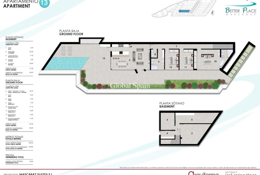 Nowo zbudowane - Apartament -
CALPE - Mascarat