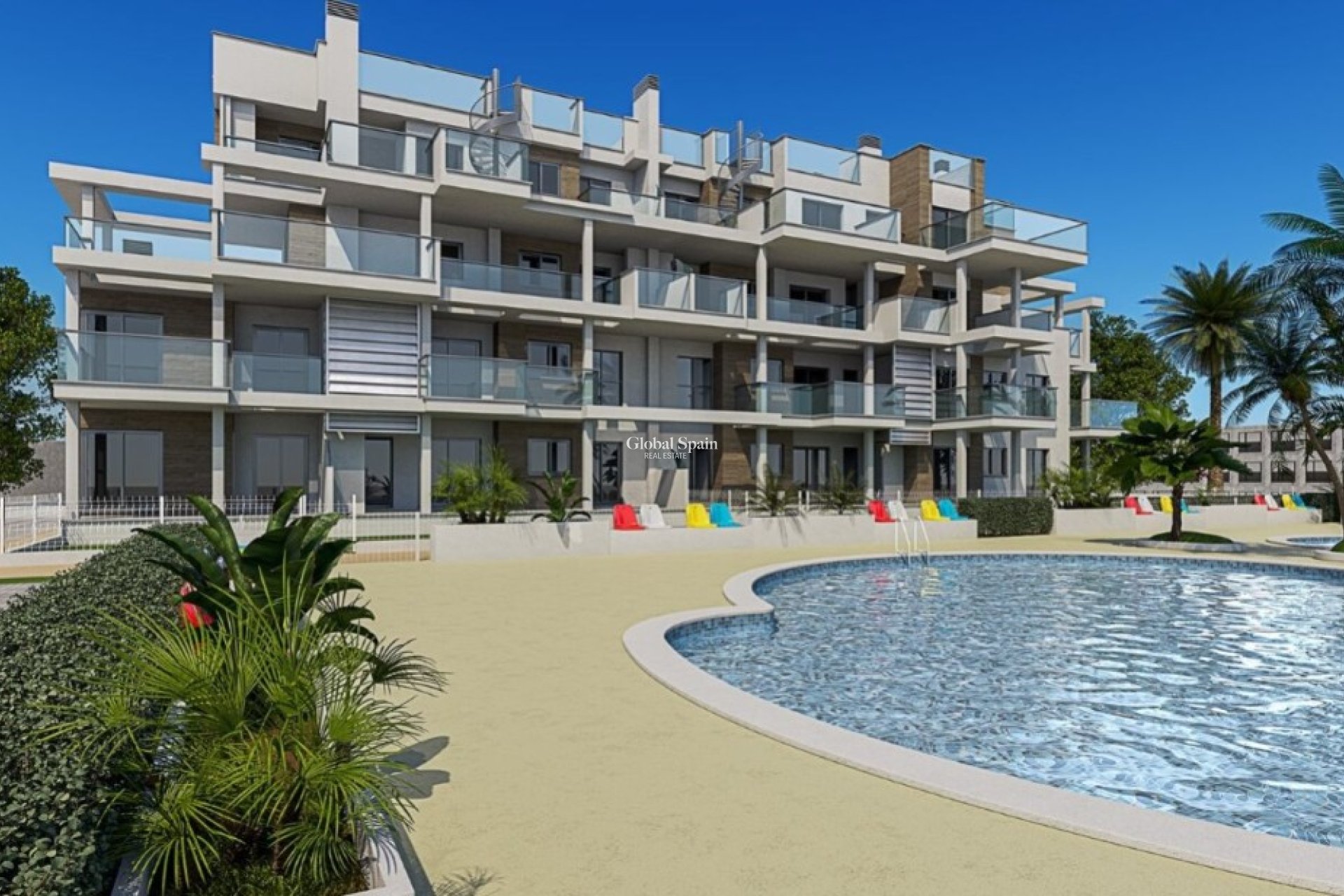 Nowo zbudowane - Apartament -
DENIA