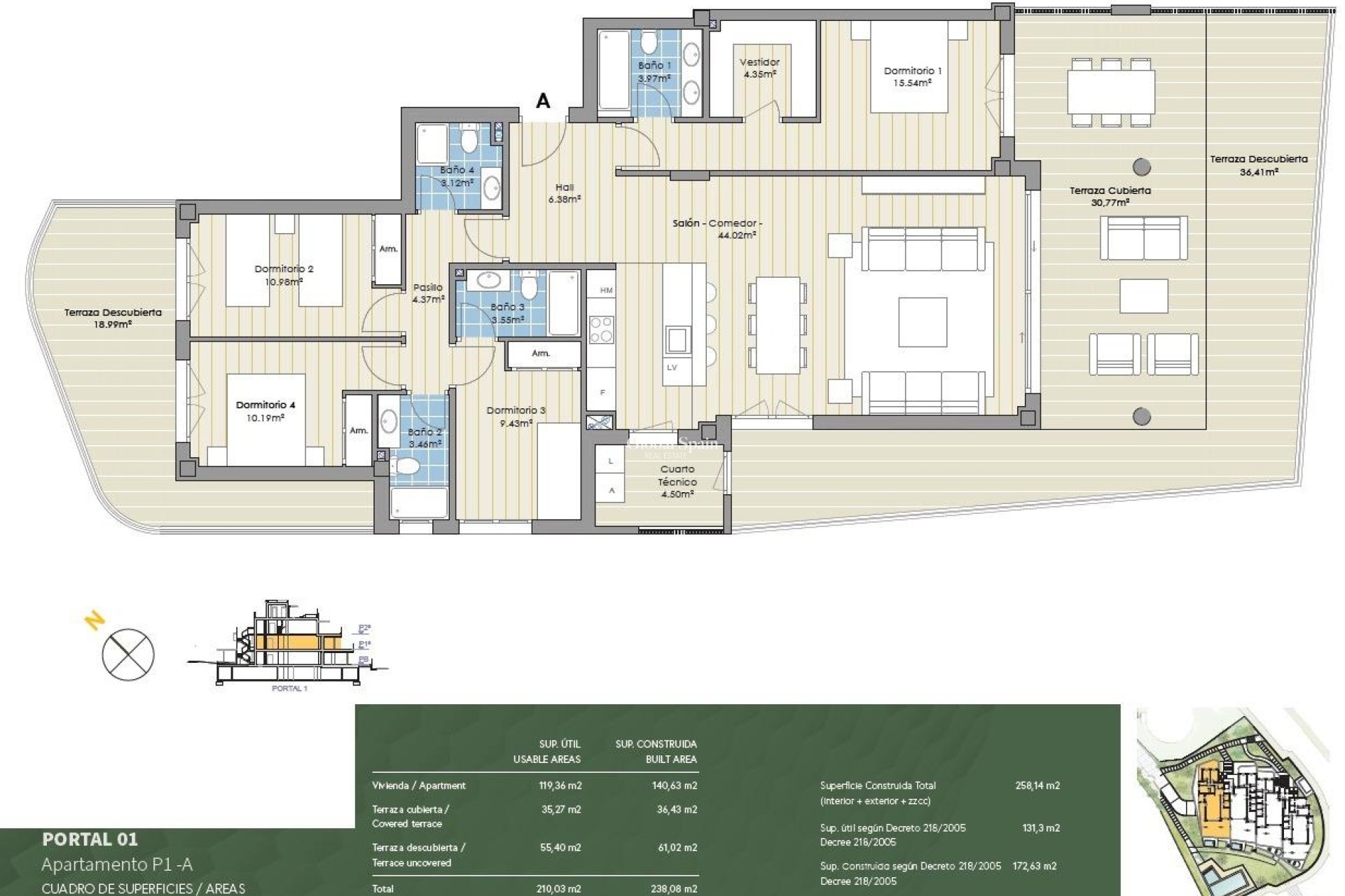 Nowo zbudowane - Apartament -
MARBELLA - Cabopino Golf