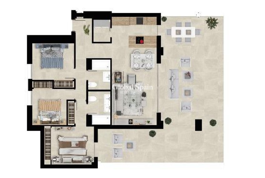 Nowo zbudowane - Apartament -
Mijas - 