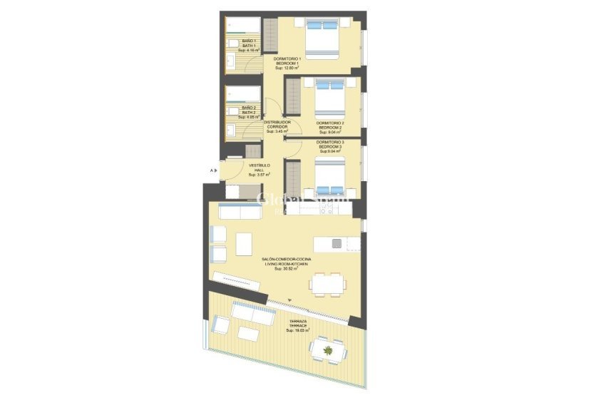 Nowo zbudowane - Apartament -
ORIHUELA COSTA - CAMPOAMOR