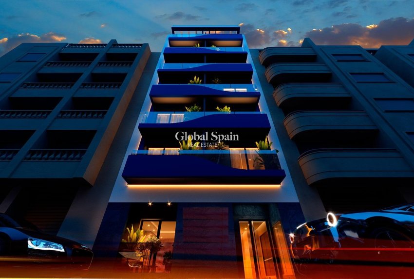 Nowo zbudowane - Apartament -
TORREVIEJA - Playa del Acequión