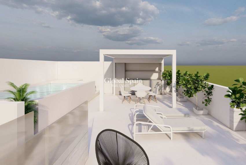 Nowo zbudowane - Bungalow na parterze -
PILAR DE LA HORADADA - 