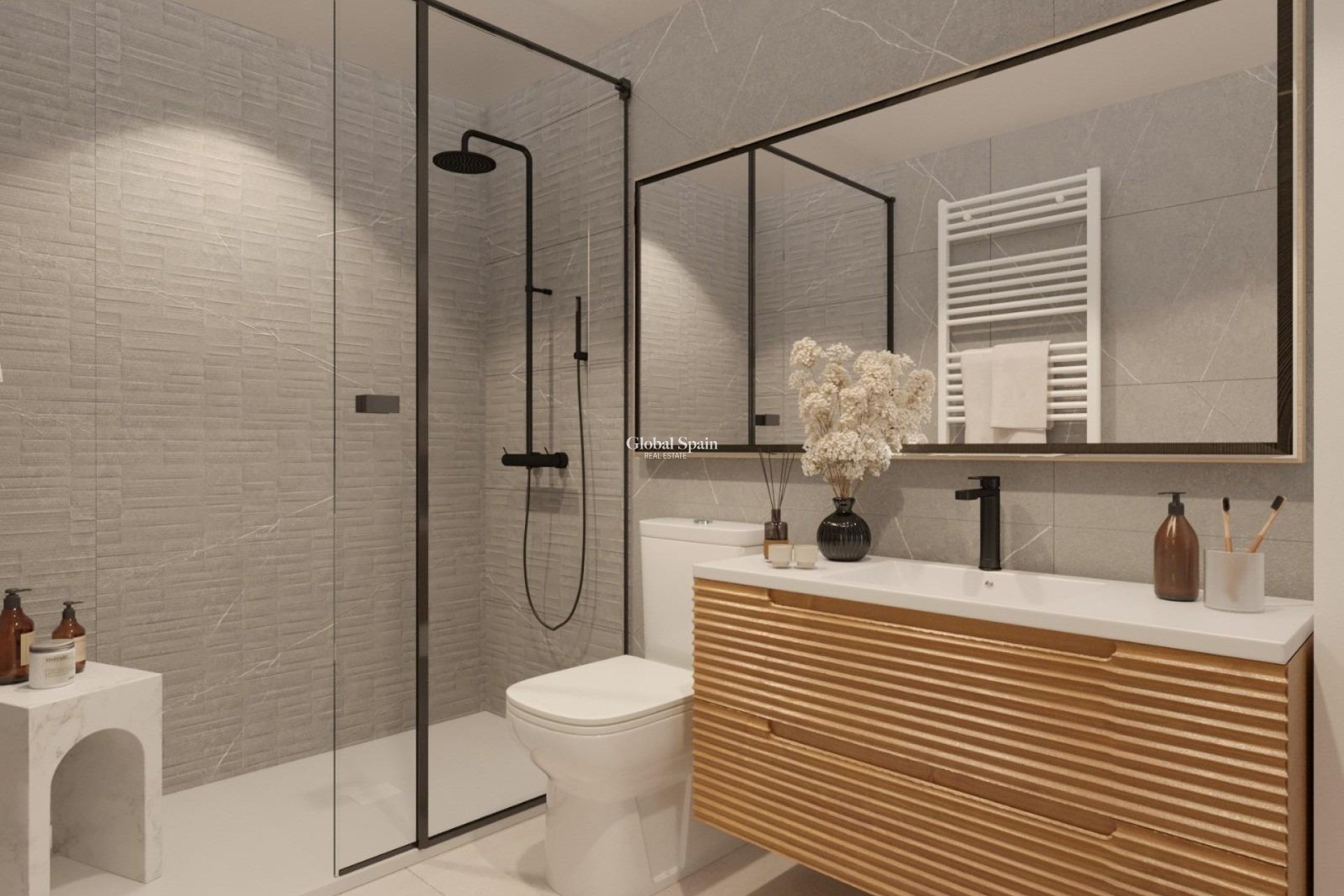 Nowo zbudowane - Bungalow na parterze -
TORREVIEJA - 