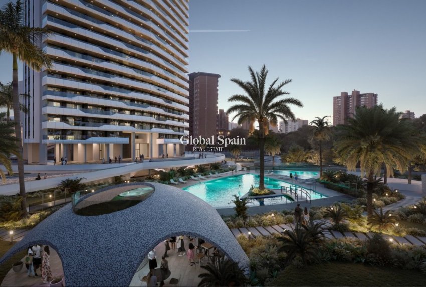Nowo zbudowane - MIESZKANIE -
BENIDORM - Poniente
