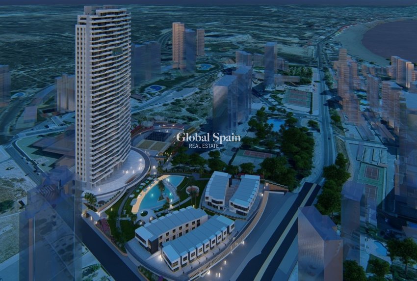 Nowo zbudowane - MIESZKANIE -
BENIDORM - Poniente
