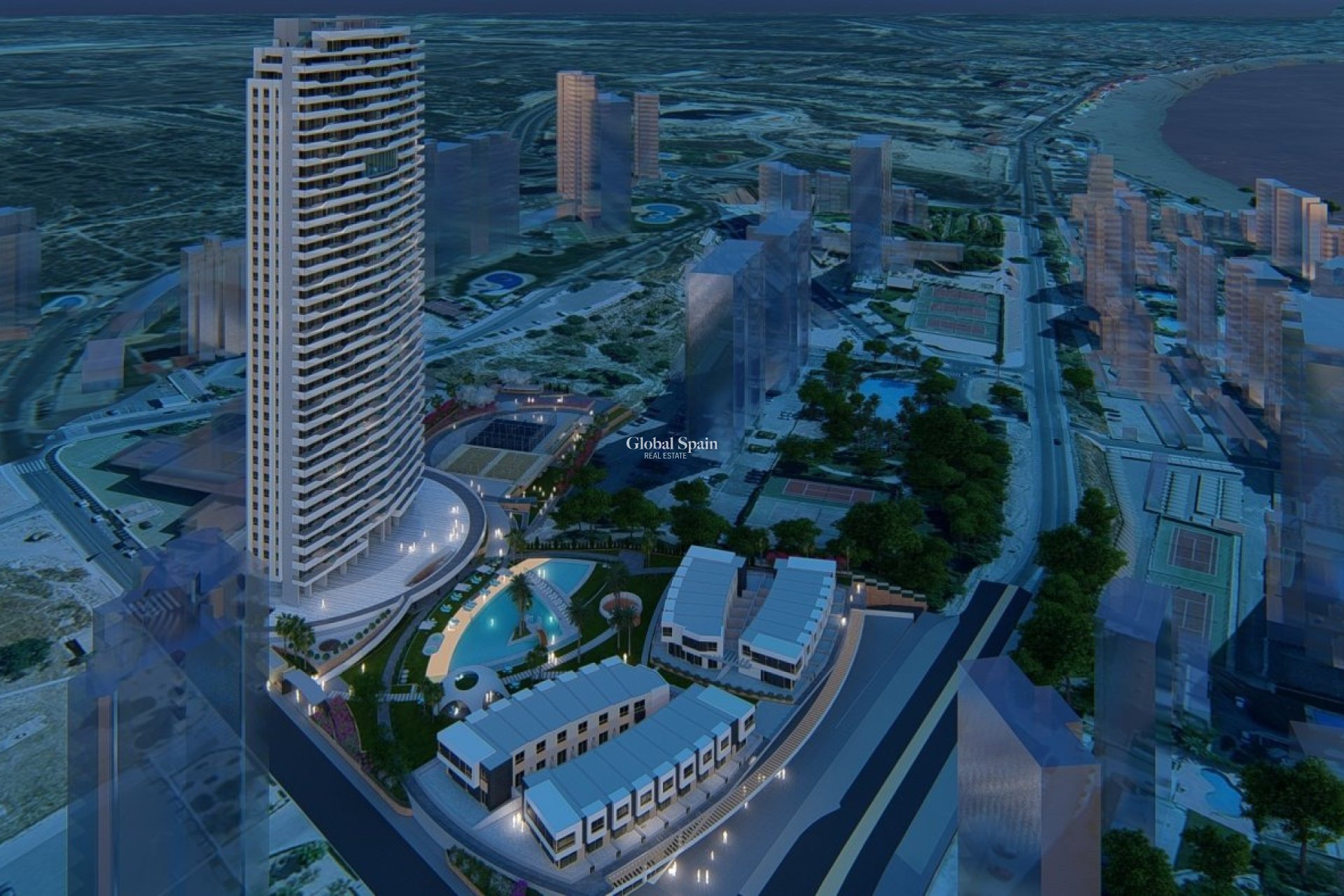 Nowo zbudowane - MIESZKANIE -
BENIDORM - Poniente