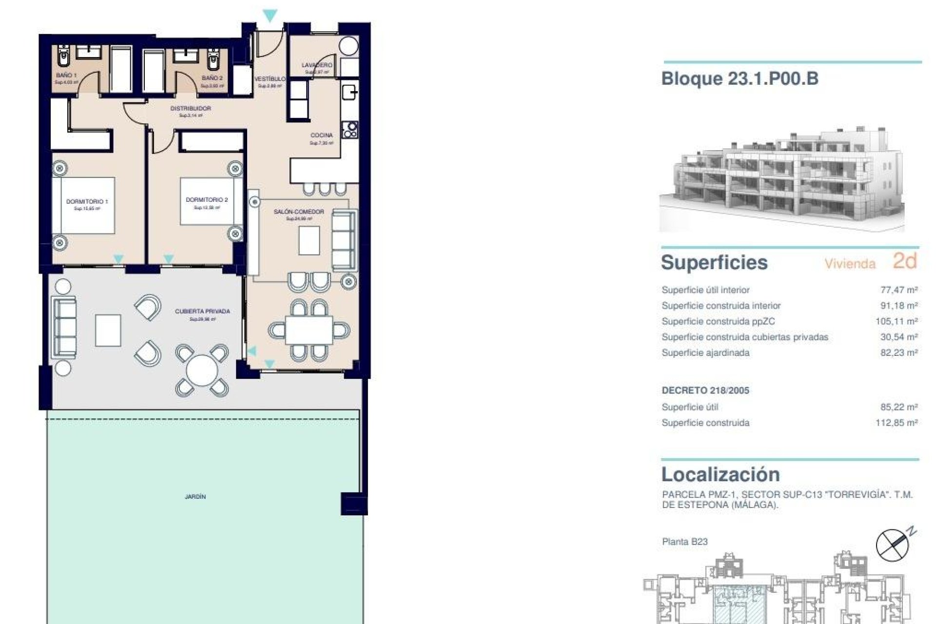 Nowo zbudowane - MIESZKANIE -
ESTEPONA - Parque Selwo