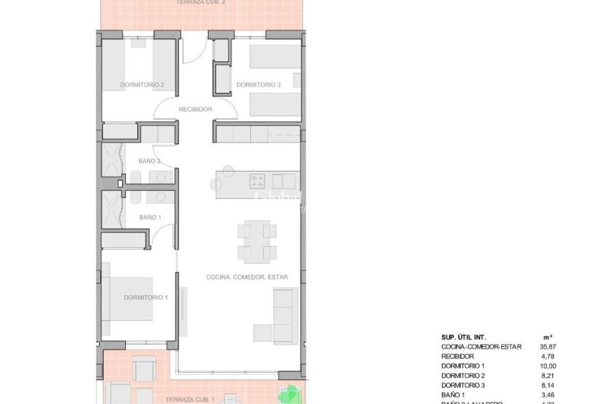 Nowo zbudowane - MIESZKANIE -
GUARDAMAR DEL SEGURA - EL RASO