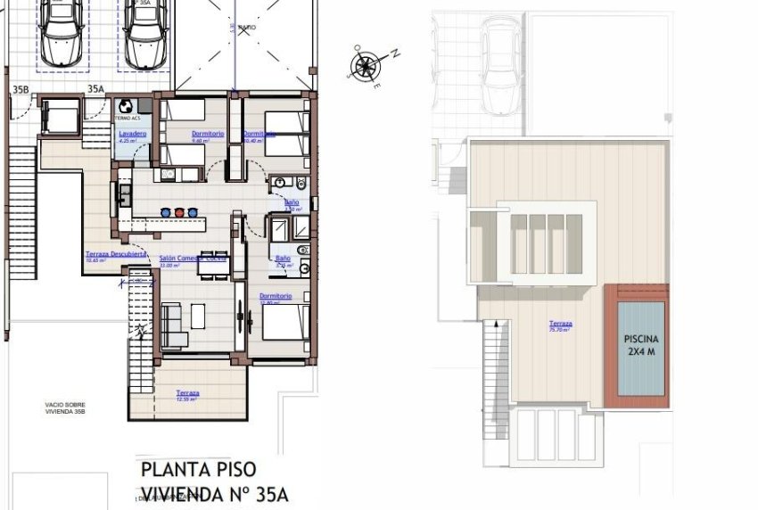 Nowo zbudowane - MIESZKANIE -
SAN MIGUEL DE SALINAS - 