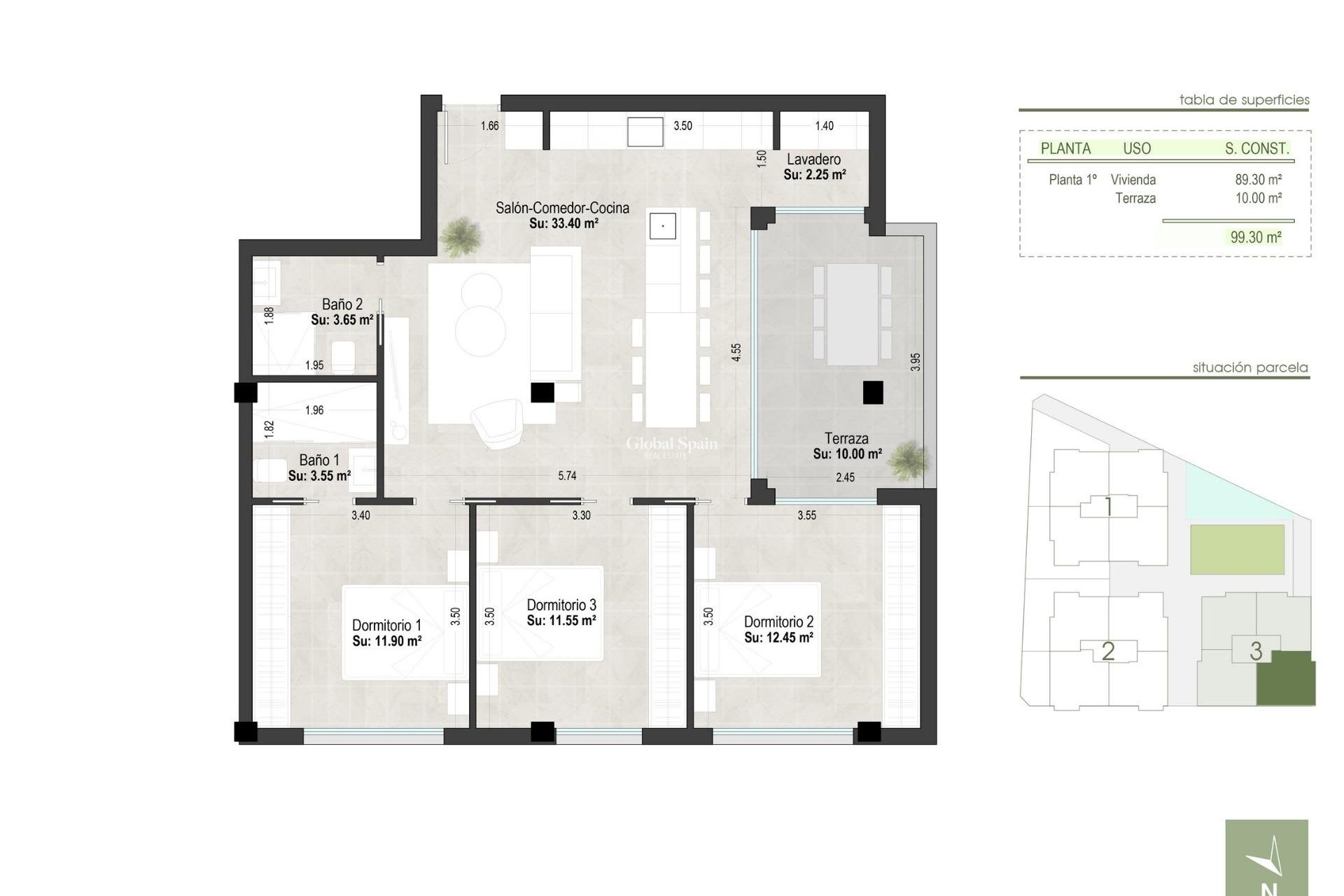 Nowo zbudowane - MIESZKANIE -
SAN PEDRO DEL PINATAR - CENTRO