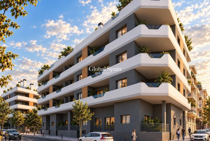 Nowo zbudowane - MIESZKANIE -
SANTA POLA - 