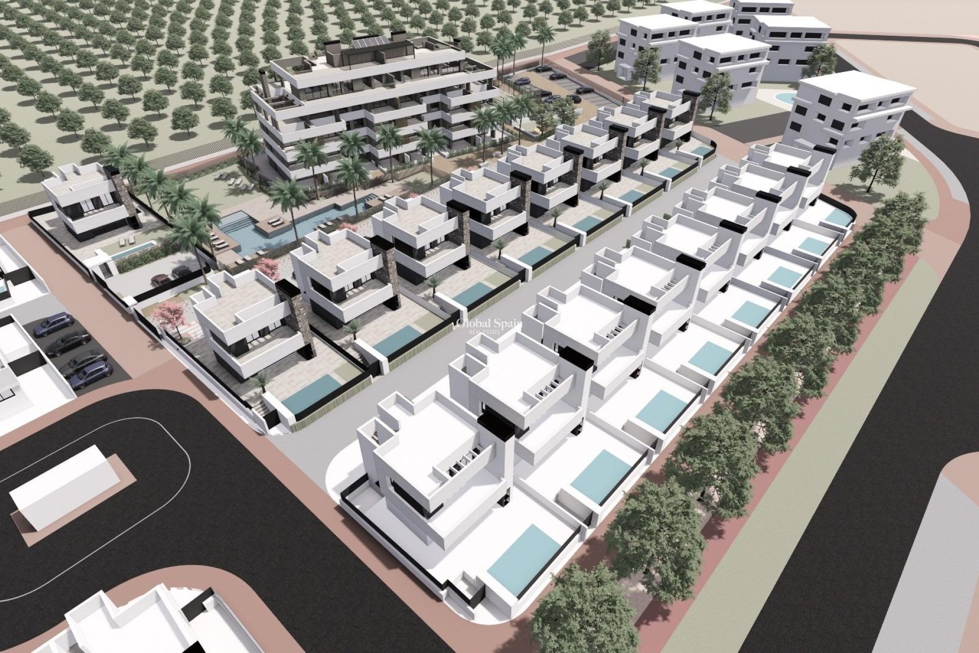 Nowo zbudowane - MIESZKANIE -
TORRE PACHECO - Santa Rosalia Lake And Life Resort