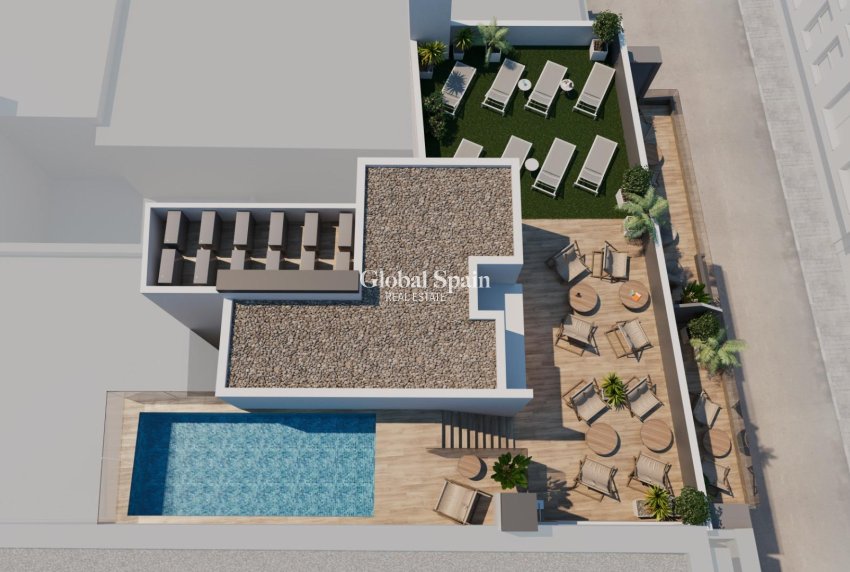 Nowo zbudowane - MIESZKANIE -
TORREVIEJA - Center