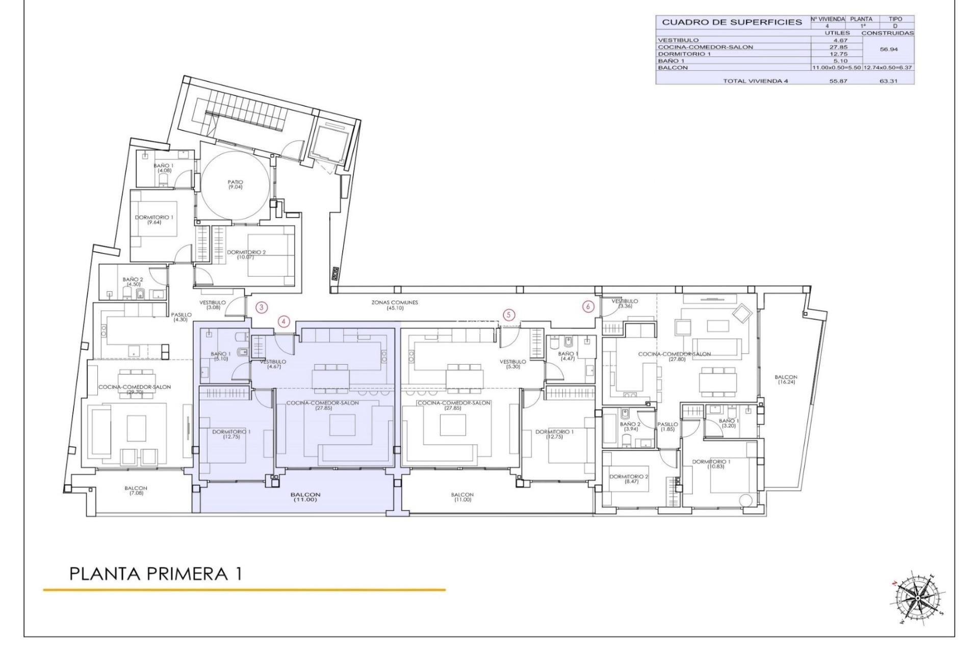 Nowo zbudowane - MIESZKANIE -
TORREVIEJA - Playa del Cura