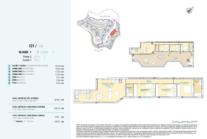 Nowo zbudowane - PENTHOUSE -
ÁGUILAS - Isla del fraile