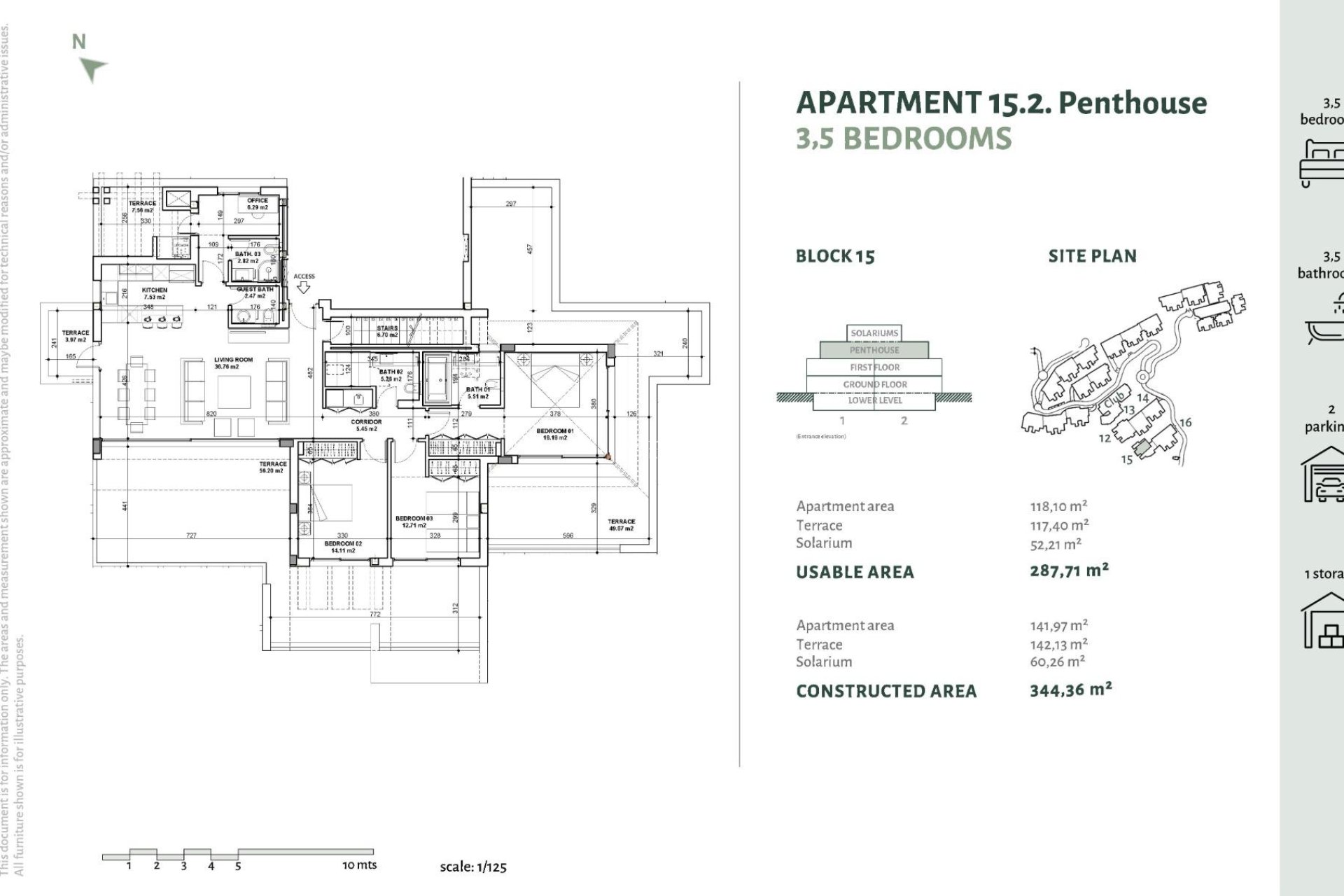 Nowo zbudowane - PENTHOUSE -
BENAHAVÍS - Parque Botanico