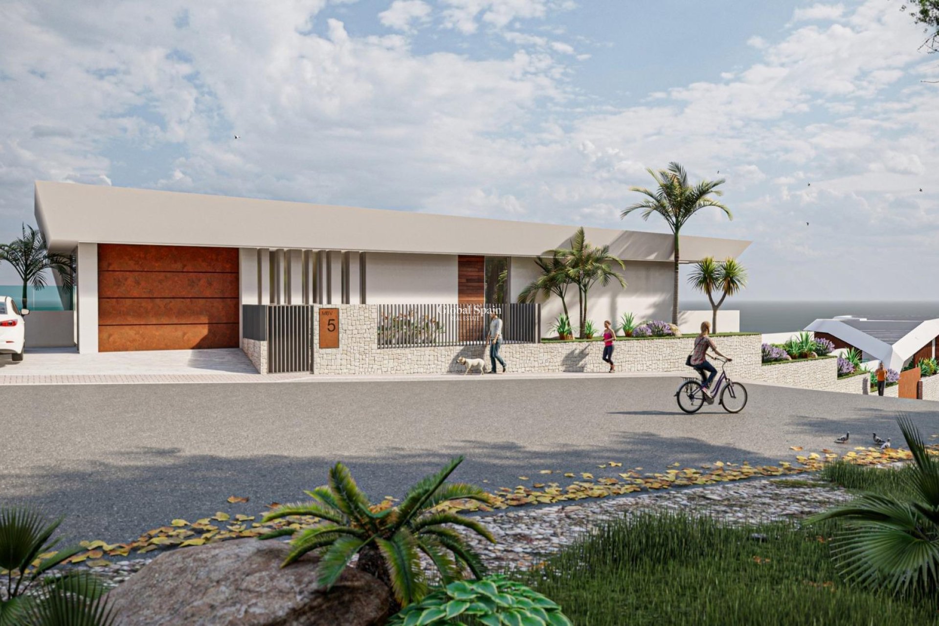 Nowo zbudowane - PENTHOUSE -
CALPE - Mascarat
