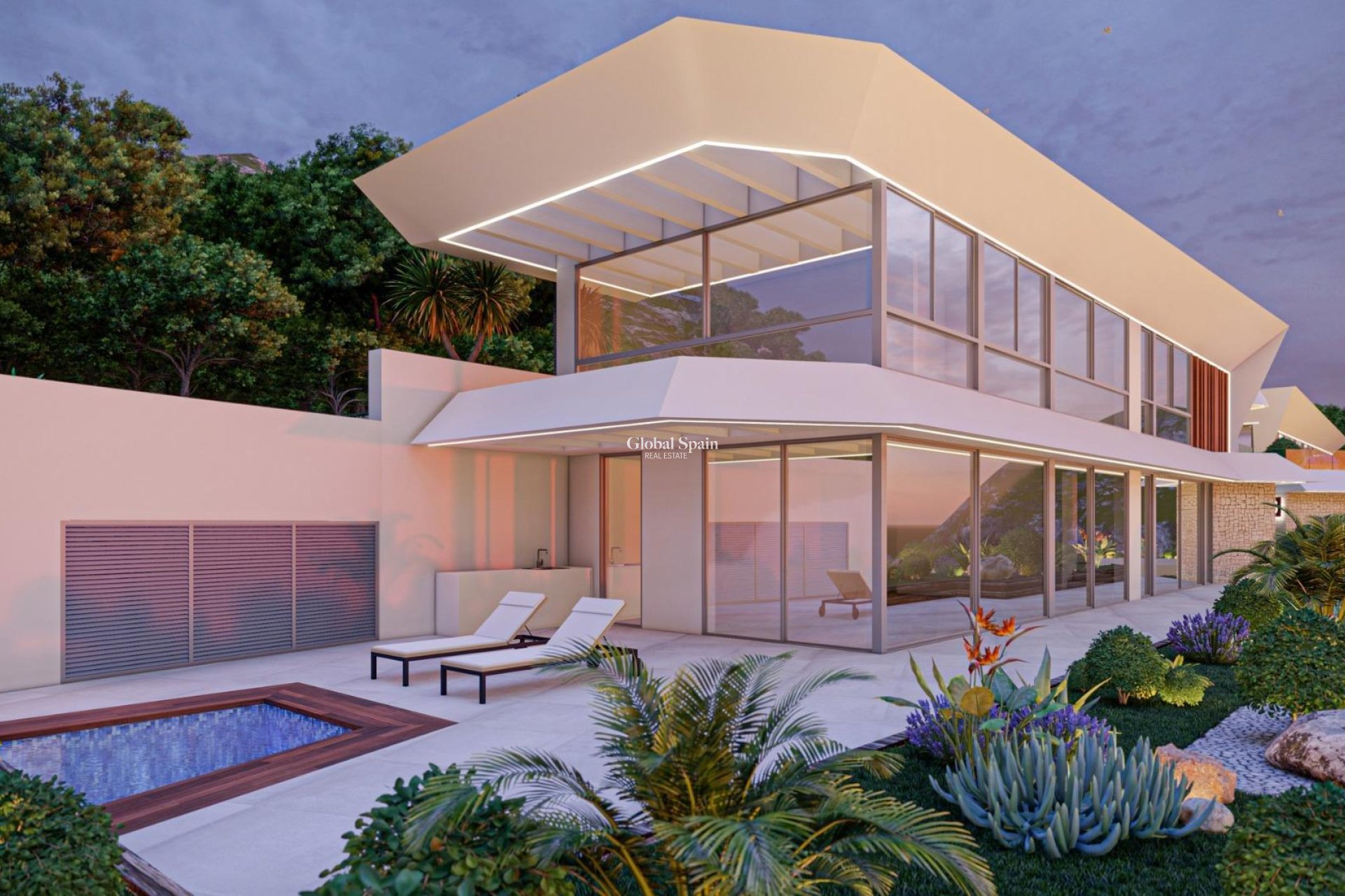 Nowo zbudowane - PENTHOUSE -
CALPE - Mascarat