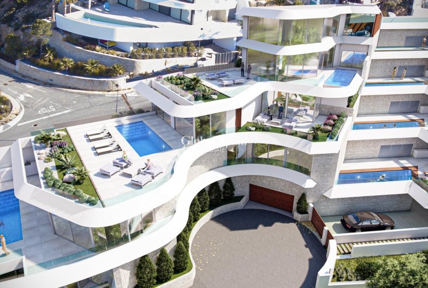 Nowo zbudowane - PENTHOUSE -
CALPE - Mascarat