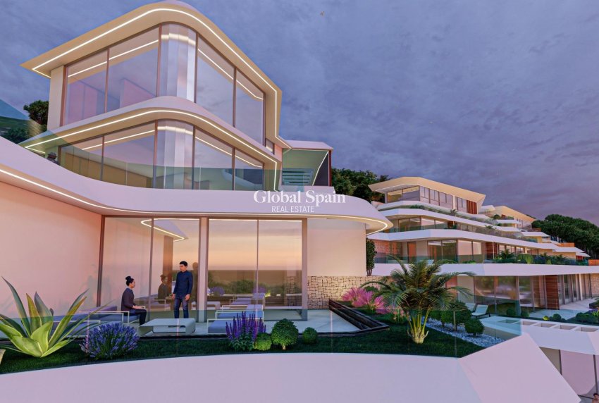Nowo zbudowane - PENTHOUSE -
CALPE - Mascarat