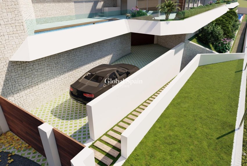 Nowo zbudowane - PENTHOUSE -
CALPE - Mascarat